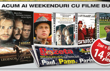 Din 16 ianuarie ai 5 filme de Oscar cu Brad Pitt, doar cu Gazeta Sporturilor. Al doilea DVD apare vineri, 23 ianuarie, - 7 ani în Tibet