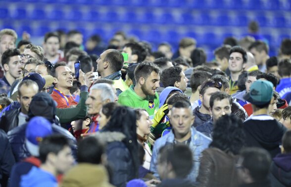 VIDEO şi FOTO Nebunie la Alicante! Fanii i-au speriat pe organizatori la finalul meciului Steaua - Dortmund 0-1 :)