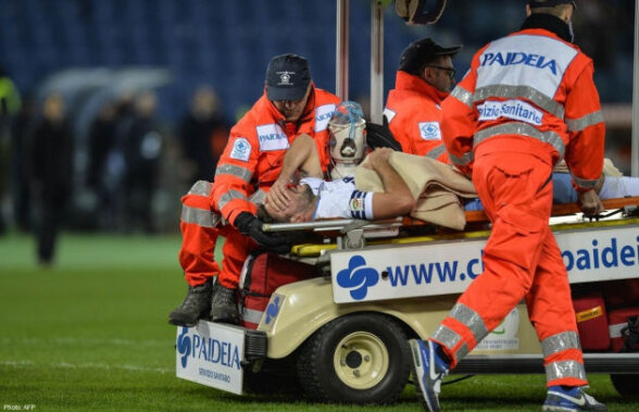 VIDEO Accidentare teribilă în Serie A » Va lipsi luni bune din cauza unui luft stupid