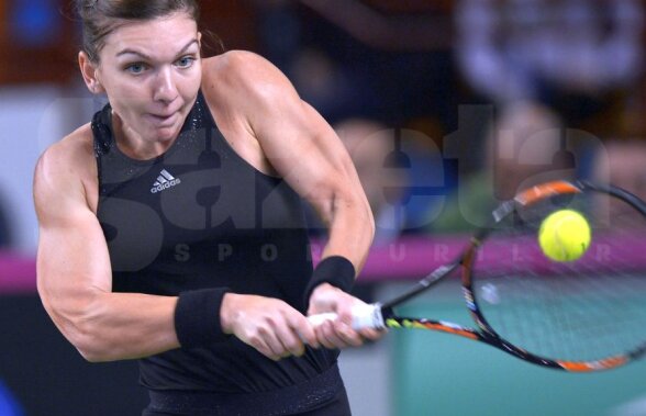 FOTO Cum a decurs meciul dintre Simona Halep şi Silvia Soler Espinosa