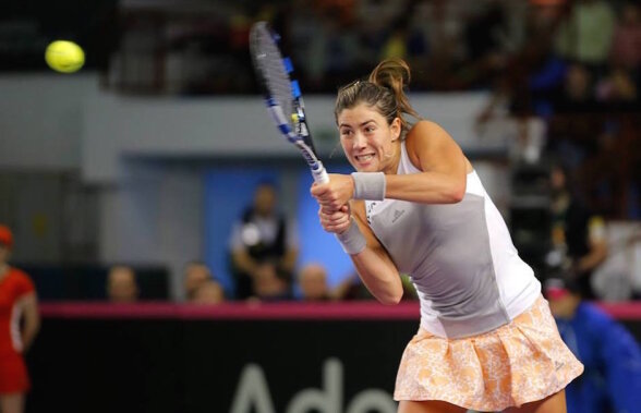 Garbine Muguruza, impresionată de atmosfera de la Galaţi: "Niciodată nu mai trăisem aşa ceva"