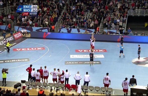 VIDEO Gol incredibil înscris în Liga Campionilor la handbal, la ultima fază a meciului!