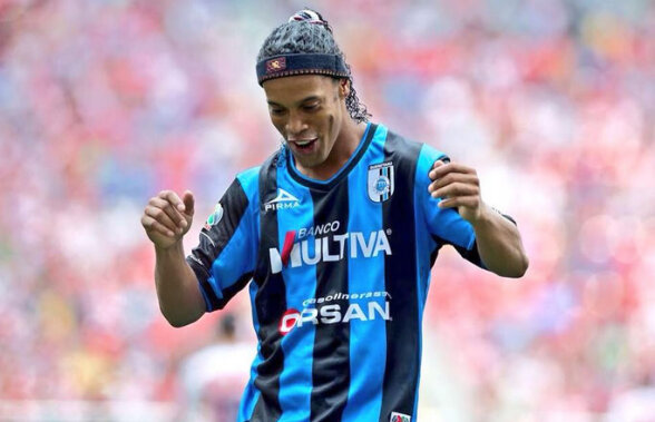 VIDEO Un fan mexican a traversat terenul în sprint pentru a ajunge la Ronaldinho! A meritat efortul :)