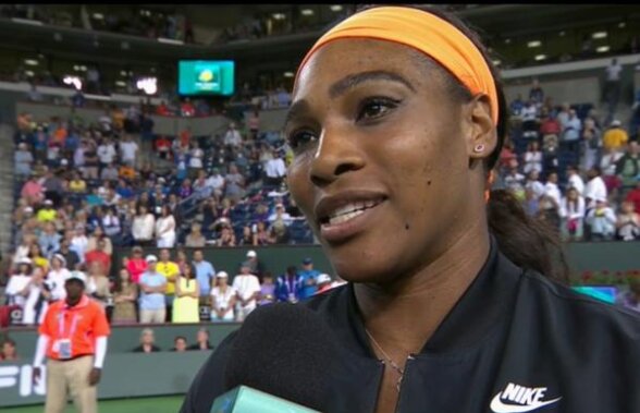 Serena Williams a refuzat să meargă la spital după ce s-a retras de la Indian Wells: ”Mă chinuiam să merg” :O