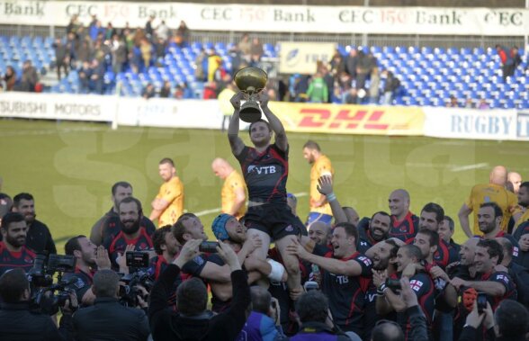 Trofeul rămîne la ei » România a fost învinsă de Georgia în ultimul meci din sezonul 2015 al Europe Championship