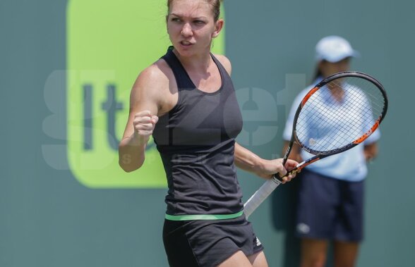 Victorie cu ploaie » Simona Halep a pornit bine la Miami, trecînd ieri în turul al treilea