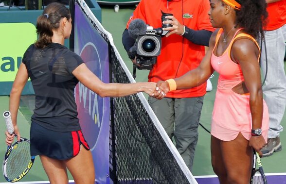 Serena Williams a recunoscut că Monica Niculescu a surprins-o din nou: "M-a deranjat"