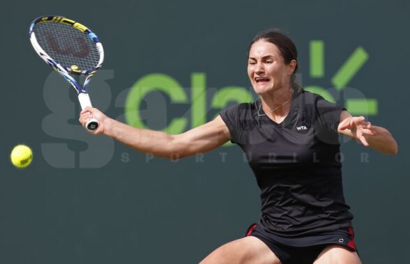 Monica Niculescu a fost eliminată în "sferturile" probei de dublu de la Miami