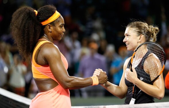 VIDEO Încă un duel Simona Halep - Serena Williams » Pentru ce titlu luptă cele două