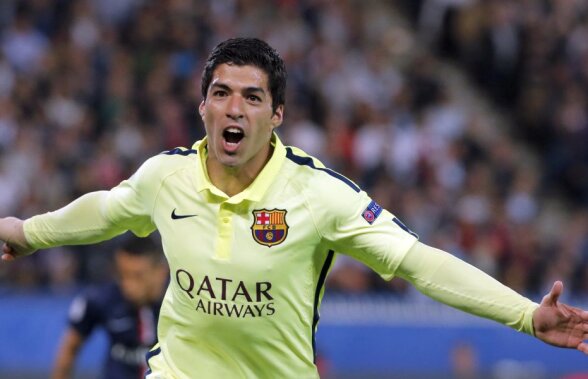 VIDEO Luis Suarez a scris istorie pentru Barcelona după "dubla" reuşită cu PSG