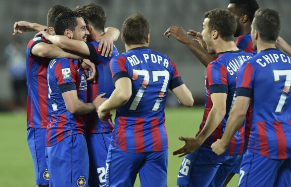 VIDEO + FOTO Nebunia continuă » Steaua - ASA se joacă miercuri cu titlul pe masă! După ardeleni, și roș-albaștrii s-au impus: 3-0 cu U Cluj