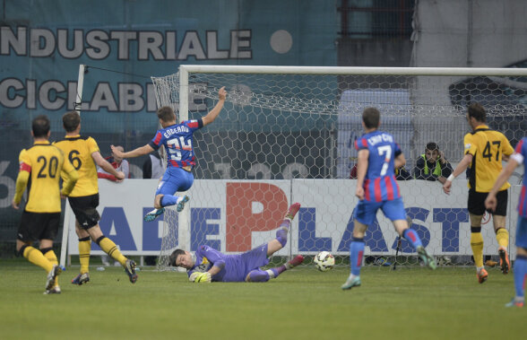 VIDEO Hitchcock trăieşte sub Tîmpa! » Steaua a jucat periculos, dar a cîștigat în extremis, 3-2 cu Brașov