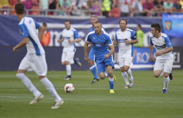 FOTO Pot juca în Liga 1! Legendele au făcut senzaţie pe Naţional Arena înainte de finala Cupei României