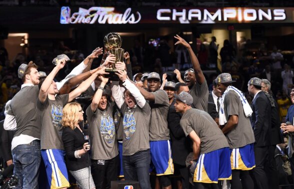 FOTO Golden State Warriors a cîștigat titlul de campioană NBA după 40 de ani