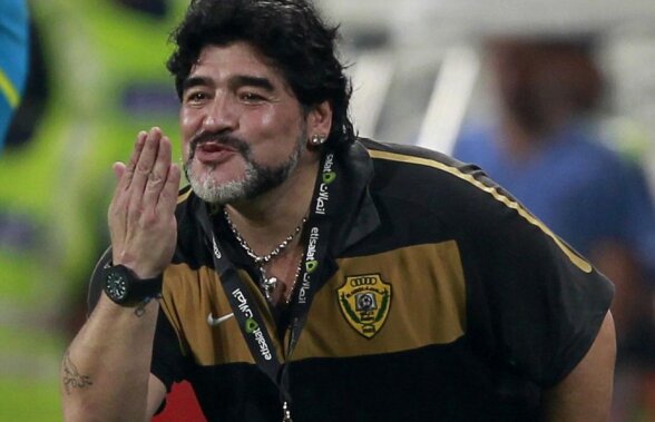 Anunț surpriză! Diego Maradona candidează la șefia FIFA