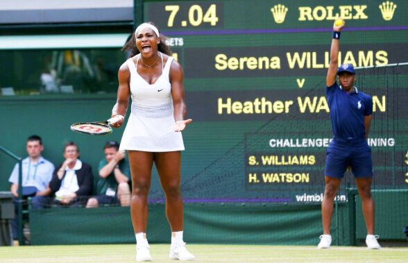 VIDEO Cine îndrăzneşte? Serena i-a pus la punct pe spectatorii de la Wimbledon: "Nu mă provocaţi!"