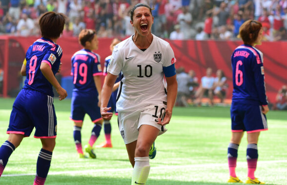 Hat-trick în 13 minute și gol de la centru! SUA a cucerit al treilea titlu, 5-2 cu Japonia. Omul finalei: Carli Lloyd!