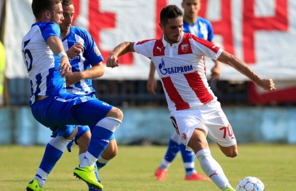 VIDEO A intrat peste ei în vestiar?! Scandalul OFK - Steaua Roșie 2-6 continuă. Meci trucat? S-a deschis anchetă la Belgrad!