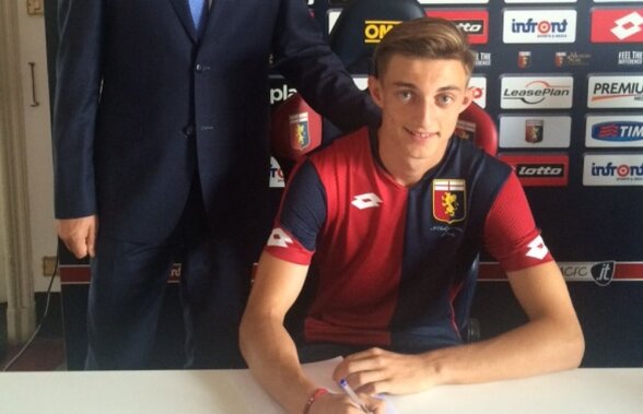 Încă un transfer senzațional pentru un jucător român U16! Claudiu Micovschi este noul jucător al echipei Genoa: "În trei ani, sînt titular în Seria A!"