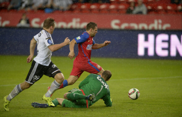 FOTO Consolare, nu calificare! Steaua a cîştigat cu Rosenborg, 1-0, dar e o victorie de care nimeni nu-şi va aduce aminte niciodată