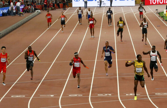 VIDEO Bolt - Gatlin 3-0 » Jamaica triumfă și la 4x100m! SUA, descalificată după o eroare uriașă