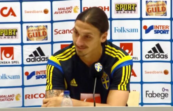 VIDEO Vulcanicul Zlatan s-a certat cu un ziarist suedez la conferință: "Mă simt satisfăcut dacă te doare. E cel mai tare sentiment!"