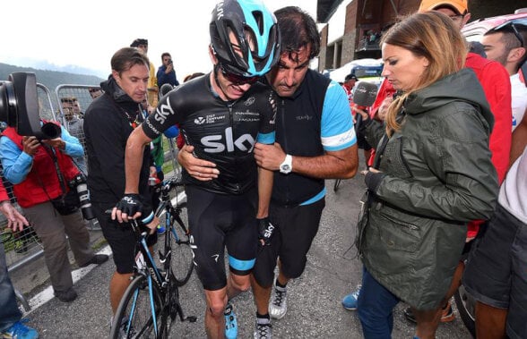 Adios, Chris! Froome s-a retras din La Vuelta