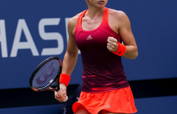 Moment amuzant la US Open! "Dragostea din tei" s-a auzit pe arena "Arthur Ashe" pentru Halep