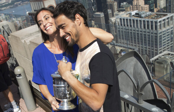 Nunta, la vară » Flavia Pennetta și Fabio Fognini se vor căsători în iunie 2016