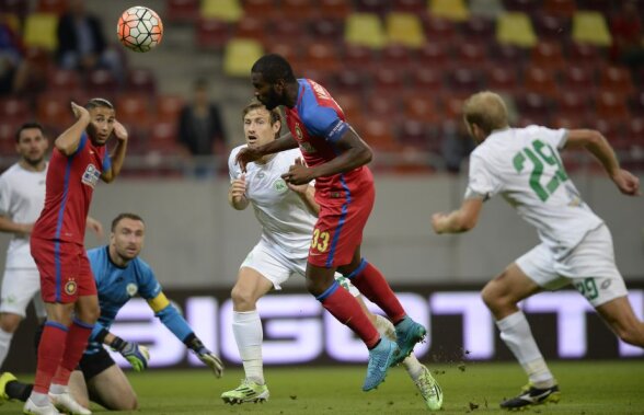 VIDEO Matache! Portar, piaţă sau măcelar? Steaua a urcat pe podium după o victorie reconfortantă cu Chiajna, 3-1