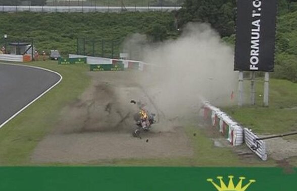 VIDEO + FOTO Rosberg, pole-position în MP al Japoniei » Calificările au fost întrerupte din cauza unui accident horror al lui Kvyat