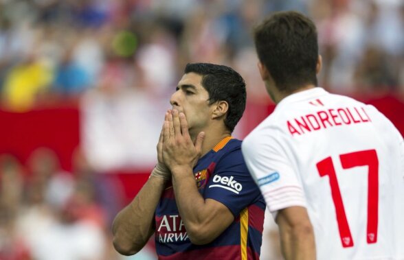 VIDEO Surpriză în La Liga! Barcelona a pierdut pe terenul Sevillei, scor 1-2 » Campionatul spaniol e condus de două revelații