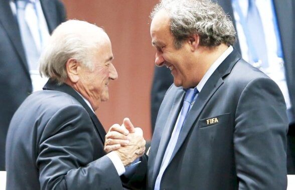 Decizie oficială: Blatter și Platini suspendați de FIFA!