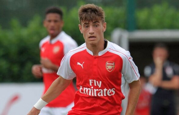 VIDEO El e viitorul star din echipa lui Arsenal? E român, are 16 ani și a dat o pasă fabuloasă la debut