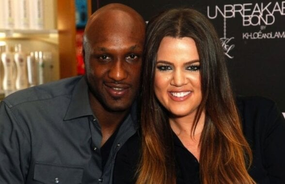 Moment emoționant » Lamar Odom s-a trezit din comă cît să-i răspundă la "Te iubesc" soției, Khloe Kardashian