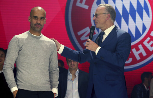 Englezii îl anunță la Man. City, dar Rummenigge n-are nici o îndoială: ”Guardiola rămîne la Munchen!”