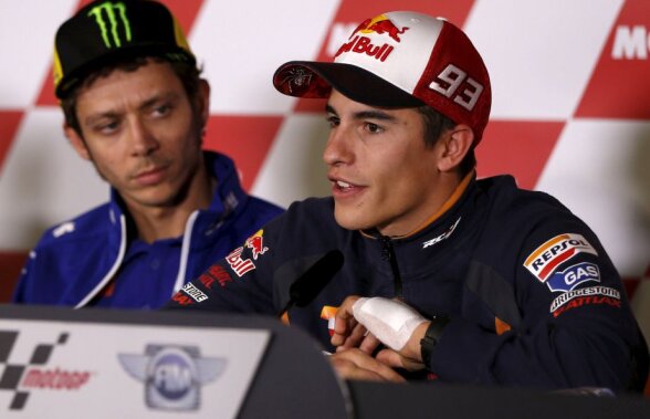 Își "sapă" Marquez idolul? Valentino Rossi face acuzații extrem de dure la adresa lui Marc » "E un complot, vrea să cîștige Lorenzo, e furios pe mine, se poartă ca un copil"