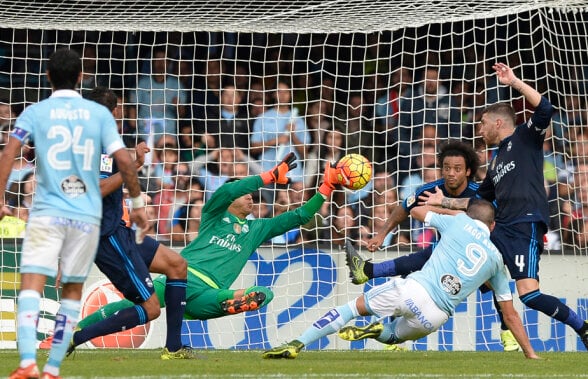 VIDEO Eroicul Navas e portarul anului » 6 parade incredibile în prima repriză: Keylor a fost decisiv în meciul cu Celta, 3-1