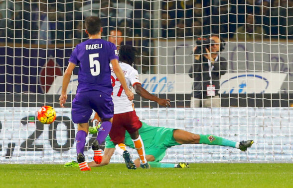 VIDEO Tătărușanu a primit două goluri în înfrîngerea cu AS Roma » "Violeții" nu mai sînt lideri în Serie A