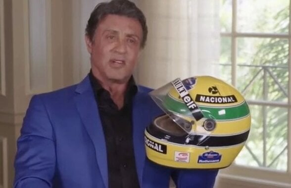 VIDEO Ayrton Senna i-a cerut lui Sylvester Stallone să-l interpreteze într-un film despre viața lui » "Am decis că nu pot, era prea greu pentru mine"