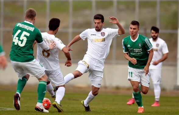 GALERIE FOTO Meci amical nebun pentru CFR Cluj! Ardelenii au cîștigat cu Tom Tomsk, scor 3-2, într-un meci în care s-au dictat 4 penalty-uri