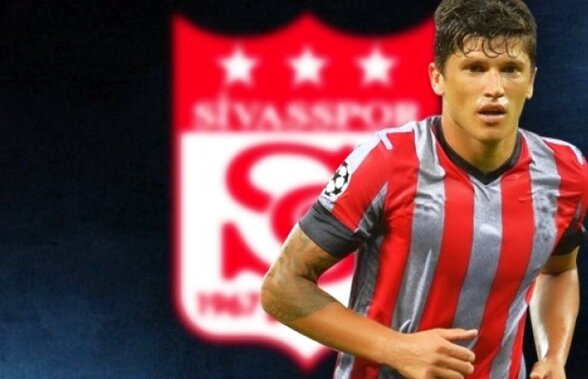 Cristi Tănase a debutat la Sivasspor în înfrîngerea cu Eskisehirspor