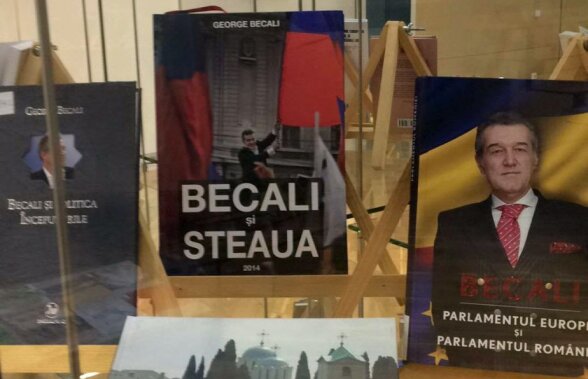 FOTO Cum arată cărțile scrise de Borcea, Copos și Becali » Lucrările sînt expuse la Biblioteca Națională