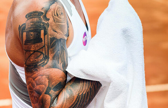Braţul pictat » Cine e jucătoarea de tenis din circuitul WTA cu cele mai expresive tatuaje