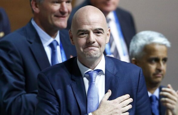 Sfârșit de eră Blatter » Infantino a preluat frâiele și pregătește schimbări majore la FIFA: Mondial cu 40 de echipe!