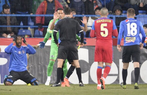 FOTO Steaua bârsană » Gafele arbitrilor au influențat rezultatul din Viitorul - Steaua 1-3 » Henț și un penalty ușor!