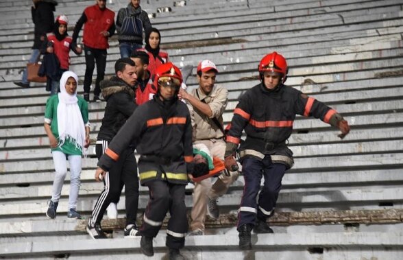 GALERIE FOTO + VIDEO Huliganism la cele mai înalte cote! Suporterii celor de la Raja Casablanca s-au bătut între ei: doi oameni decedați, alți 54 răniți