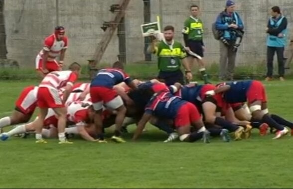 Derby Dinamo - Steaua spectaculos la rugby » Roș-albaștrii au revenit de la 0-10 la pauză și au câștigat meciul