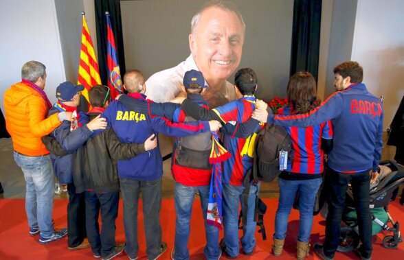 VIDEO Gest superb pregătit de Barcelona în memoria lui Cruyff » Cum vor arăta tricourile catalanilor