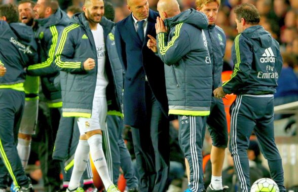 Secretul din spatele victoriei lui Real în El Clasico » Ce le-a spus Zidane jucătorilor înaintea meciului